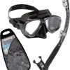 Specials Cressi Marea Alpha Ultra Dry Mask & Snorkel Set Black