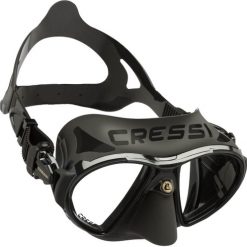 Masks Cressi Zeus Dive Mask Black/Black Frame