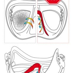 Masks Cressi Zeus Dive Mask Black/Black Frame -Dive & Spear Sales 1272 fogstop02 3kor z 66864.1617147765