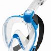 Masks Cressi Baron Full Face Mask Clear/Blue M/L