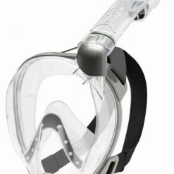 Masks Cressi Baron Full Face Mask Clear/Silver M/L