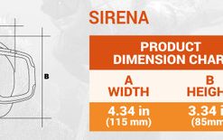 Masks Cressi Sirena Dive Mask Black/Red Frame -Dive & Spear Sales 37 sirena 40013.1617152395