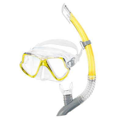 Specials Mares Wahoo Mask & Snorkel Set Yellow 1 Specials Mares Wahoo Mask & Snorkel Set Yellow