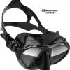 Specials Cressi Nano Mask Black/Black Frame HD Mirror Lens