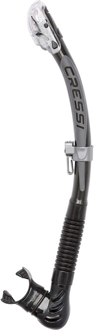 Specials Cressi Alpha Ultra Dry Snorkel Black/Silver 1 Specials Cressi Alpha Ultra Dry Snorkel Black/Silver