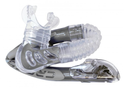 Specials Cressi Alpha Ultra Dry Snorkel Black/Silver 2 Specials Cressi Alpha Ultra Dry Snorkel Black/Silver - Image 2