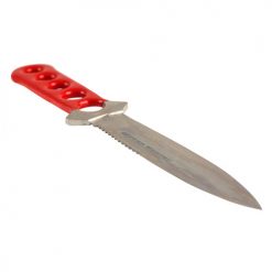 Knives Ocean Hunter Red Back Knife -Dive & Spear Sales Ocean Hunter Red Back Knife ThreeQtr 11213.1579655034