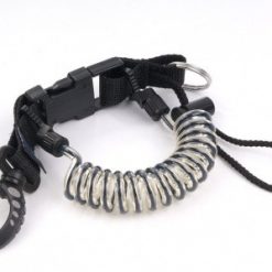 Safety Gear Ocean Pro Coiled Lanyard Black