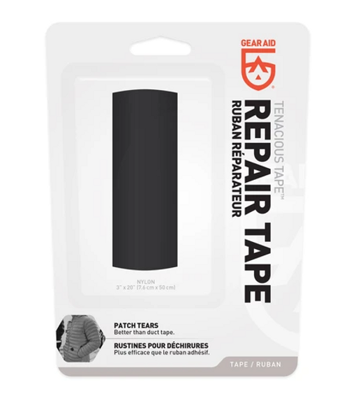 Gear Care Gear Aid Tenacious Tape Repair Kit Black 1 Gear Care Gear Aid Tenacious Tape Repair Kit Black