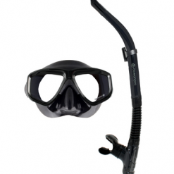 Specials Ocean Pro Eclipse Mask & Snorkel Set Black/Black