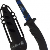 Knives Mac Coltellerie Torpedo 11 Blue Camo Dive Knife With Lanyard