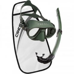 Specials Cressi Calibro Corsica Mask Snorkel Set Green