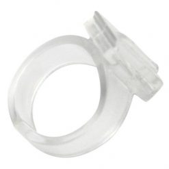 Mask & Snorkel Parts Ocean Pro Snorkel Keeper Clear Plastic