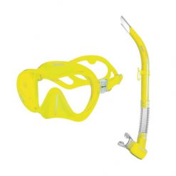 Mask & Snorkel Sets Mares Tropical Mask & Snorkel Set Yellow